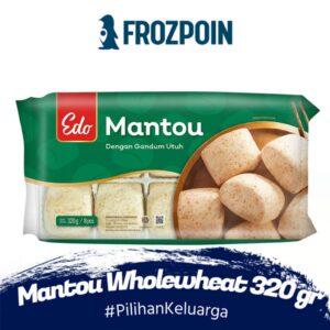 Edo Mantou Wholewheat 320gr
